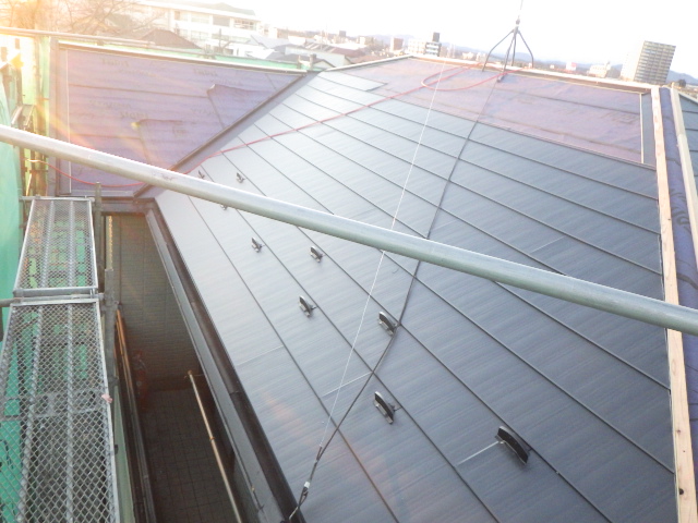 本日の施工後の状態です