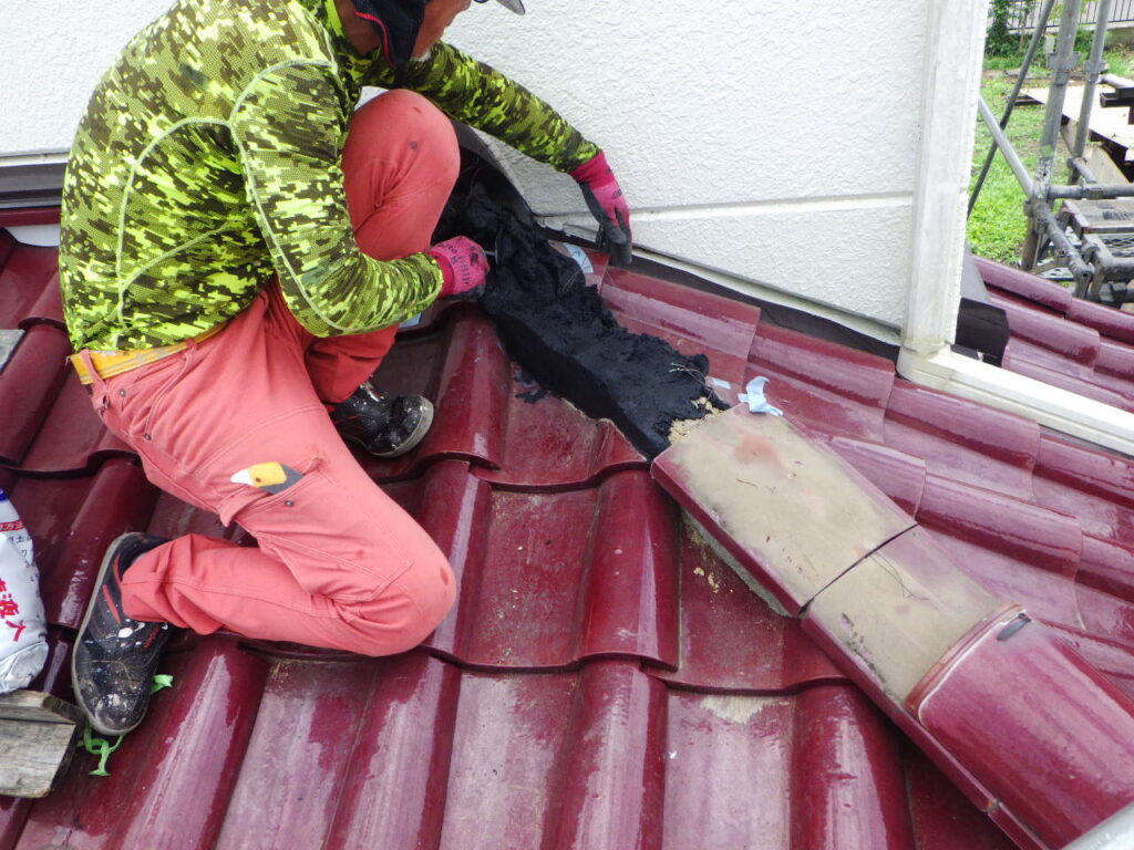 棟を組み直しました