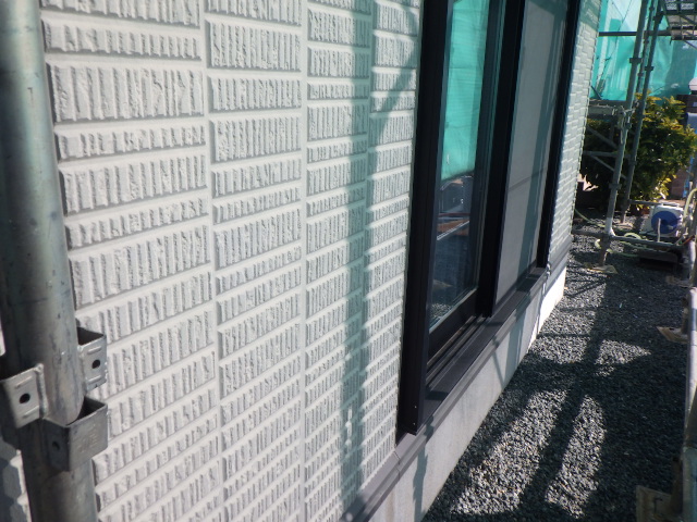 施工前の下段外壁の状態です