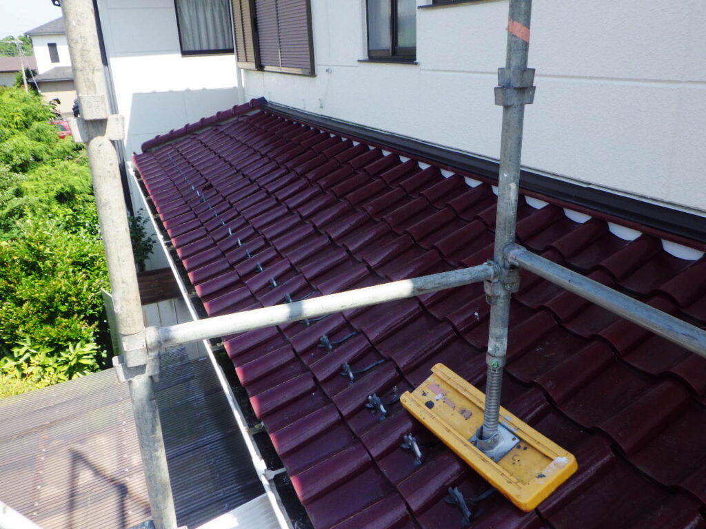 温水器の配管を撤去しました