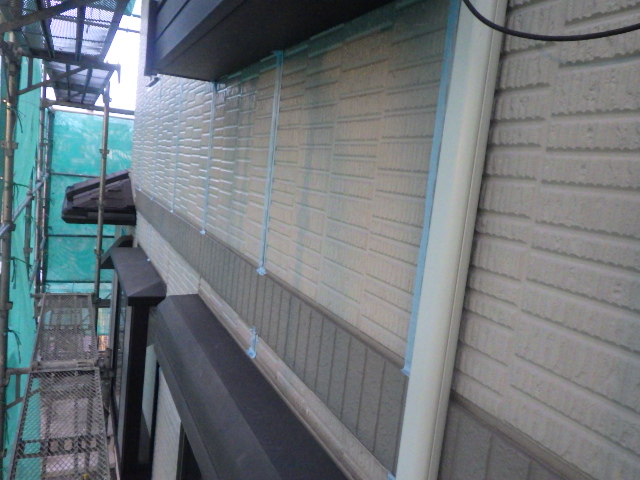 シーリング養生終了です