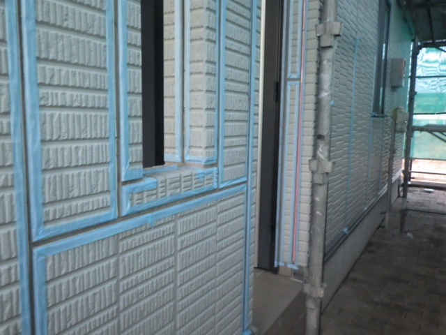 シーリング養生終了です