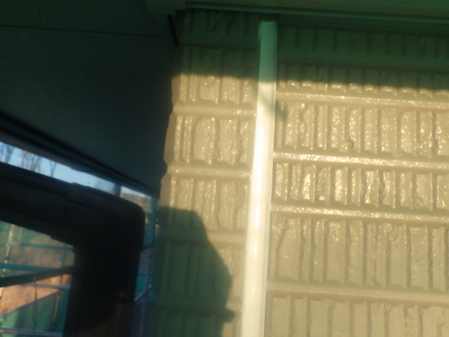 シーリングが終了しました