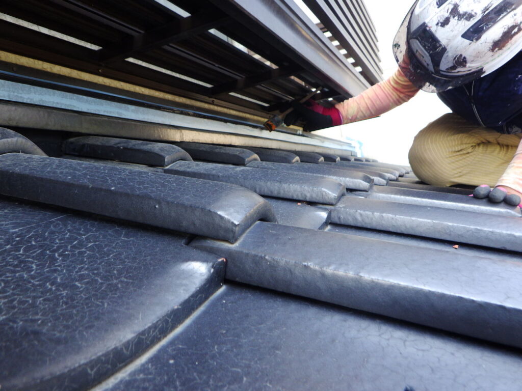 隙間シーリング終了です