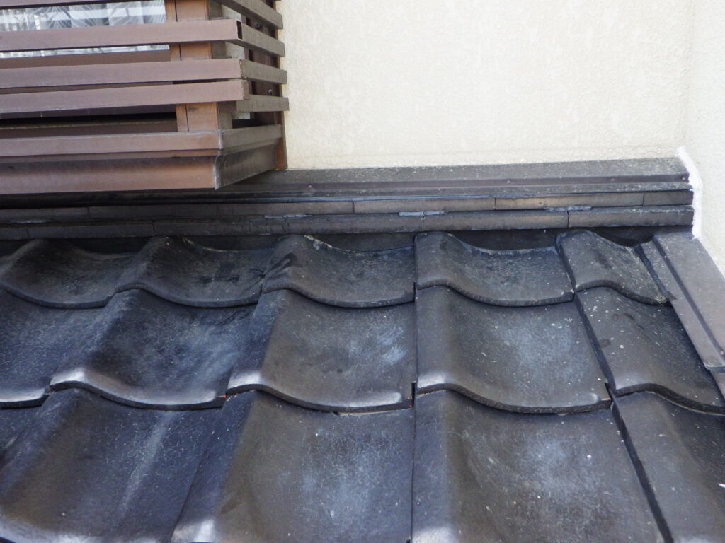 漆喰の補修完了です