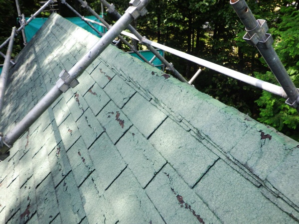 施工前の南面の状態です