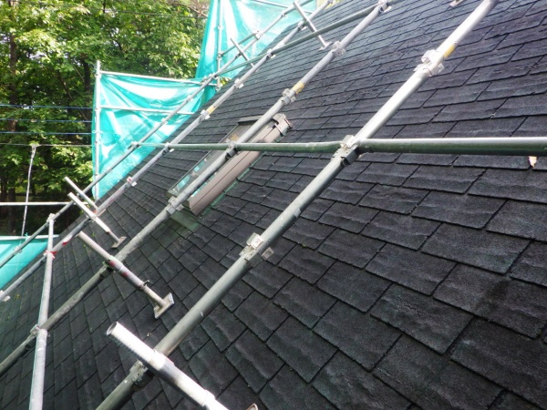 施工前の南面の状態です