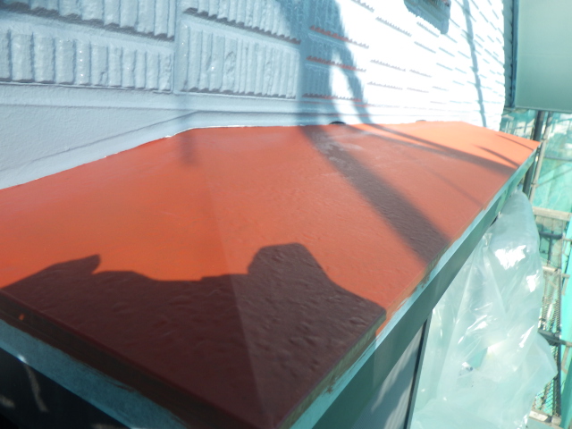 役物の下塗り塗装終了です