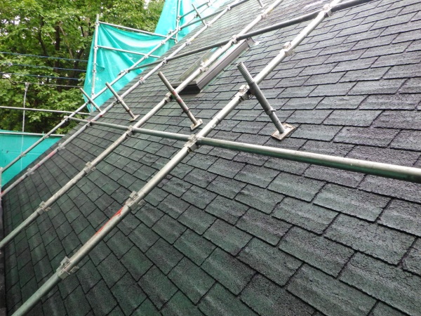 南面の高圧洗浄終了です