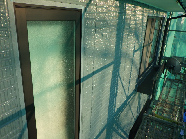 補修用の養生をしました