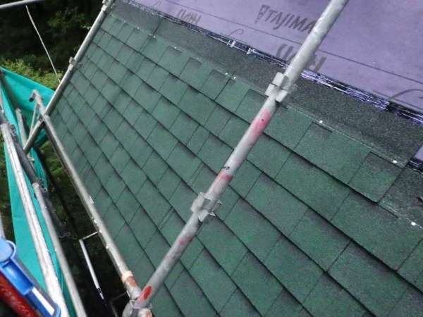 本日の施工後の状態です