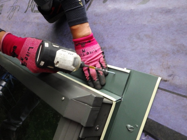 捨て谷の固定中です