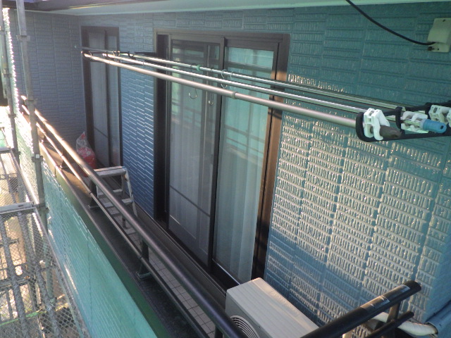 外壁補修が終了しました