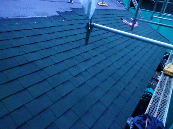 本日の施工後の状態です