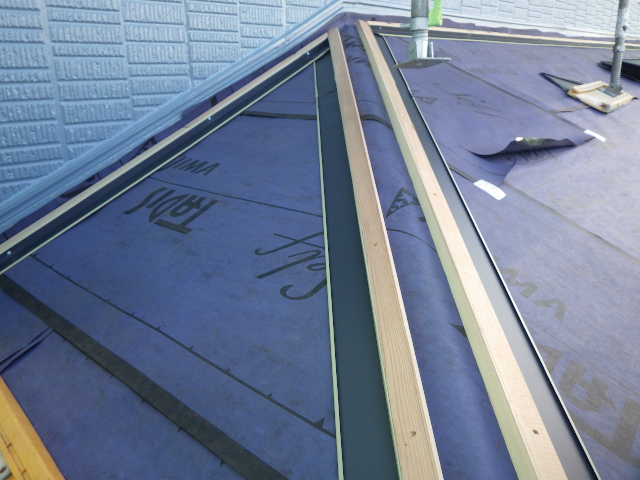 捨て谷を取り付けました