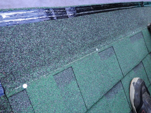 ルーフの固定終了です