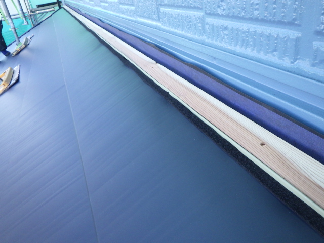 ケミカル面戸の取り付け終了です