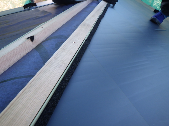 ケミカル面戸の取り付け終了です