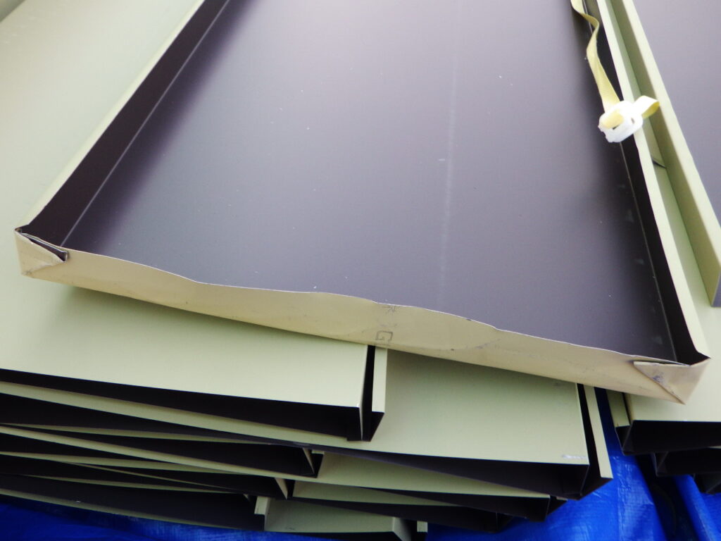 八千代折りに加工しました