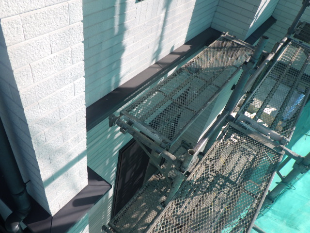 幕板の施工前です