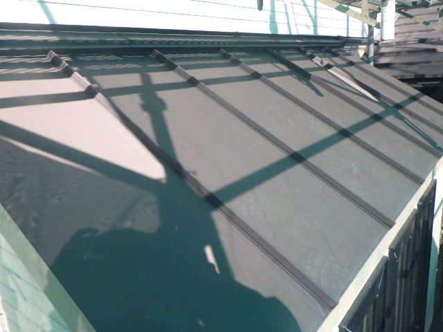 霧よけの施工前です