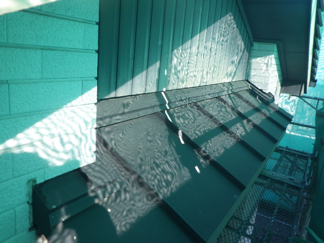 霧よけの施工前です