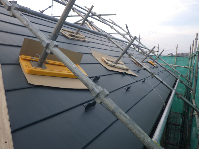 施工後の東面の状態です