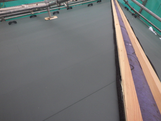 ケミカル面戸の取り付け終了です