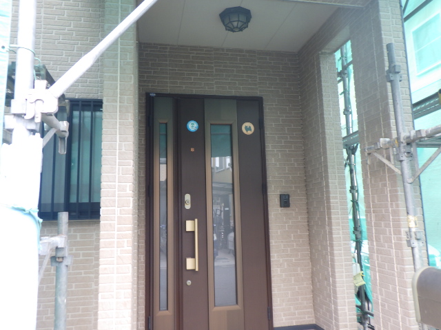 施工前の外壁の状態です