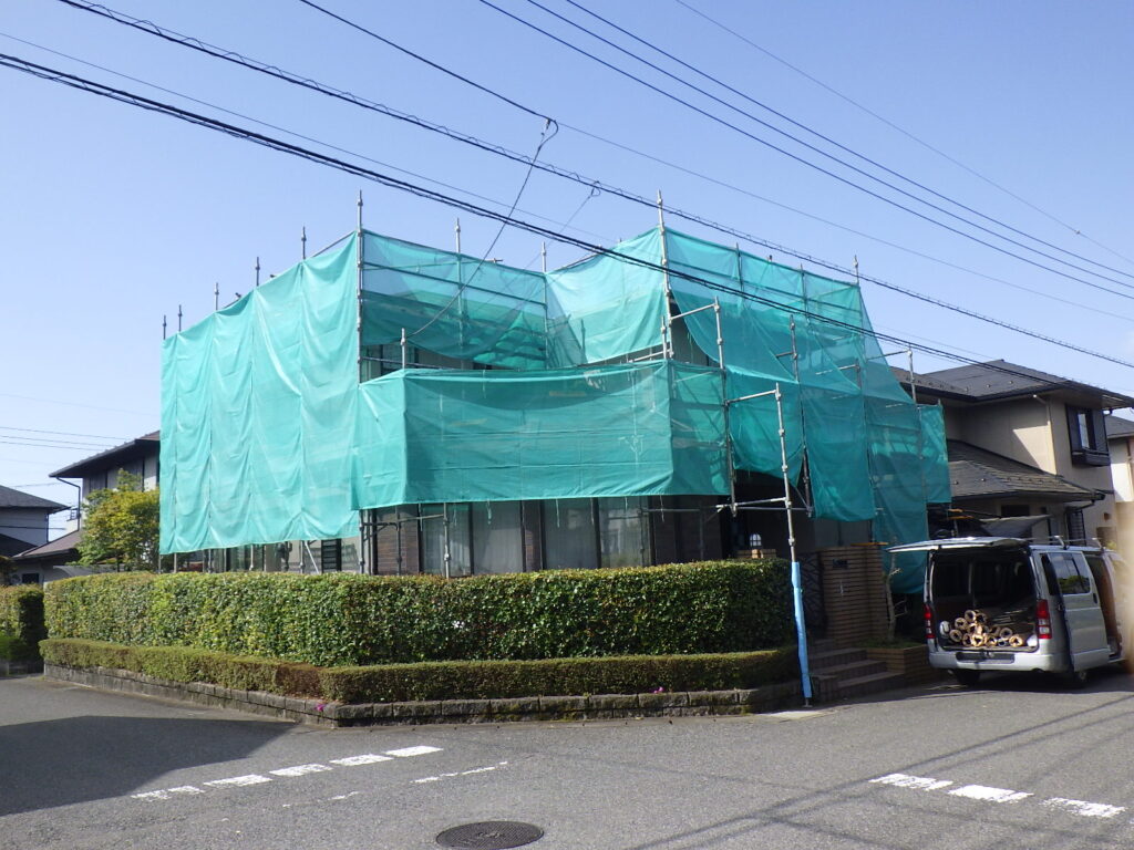 施工前の全景です