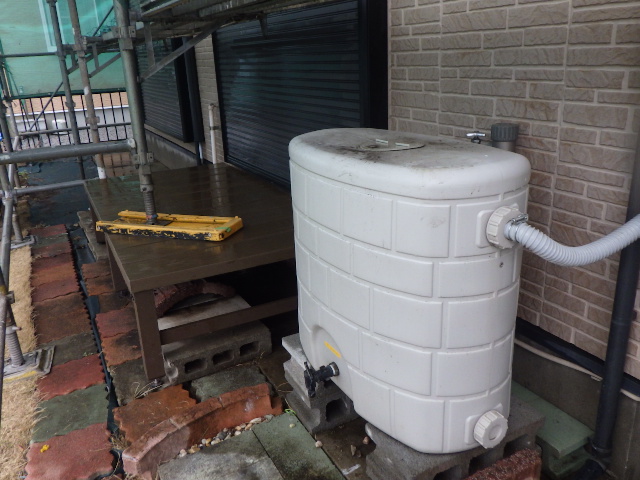 下段掃き出し窓の施工前です