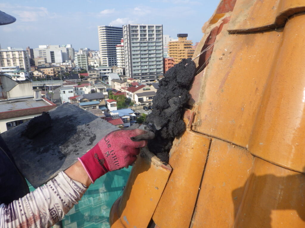 台面を作っています