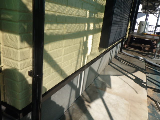 下段窓周りの施工後です