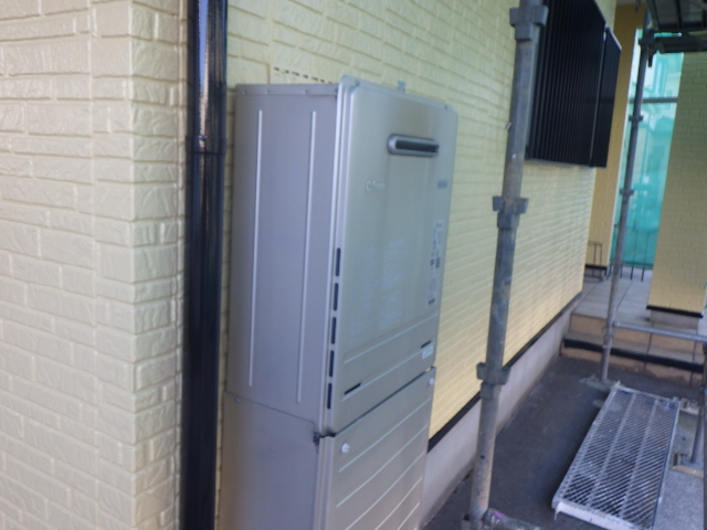 ガス器具周りの施工後です