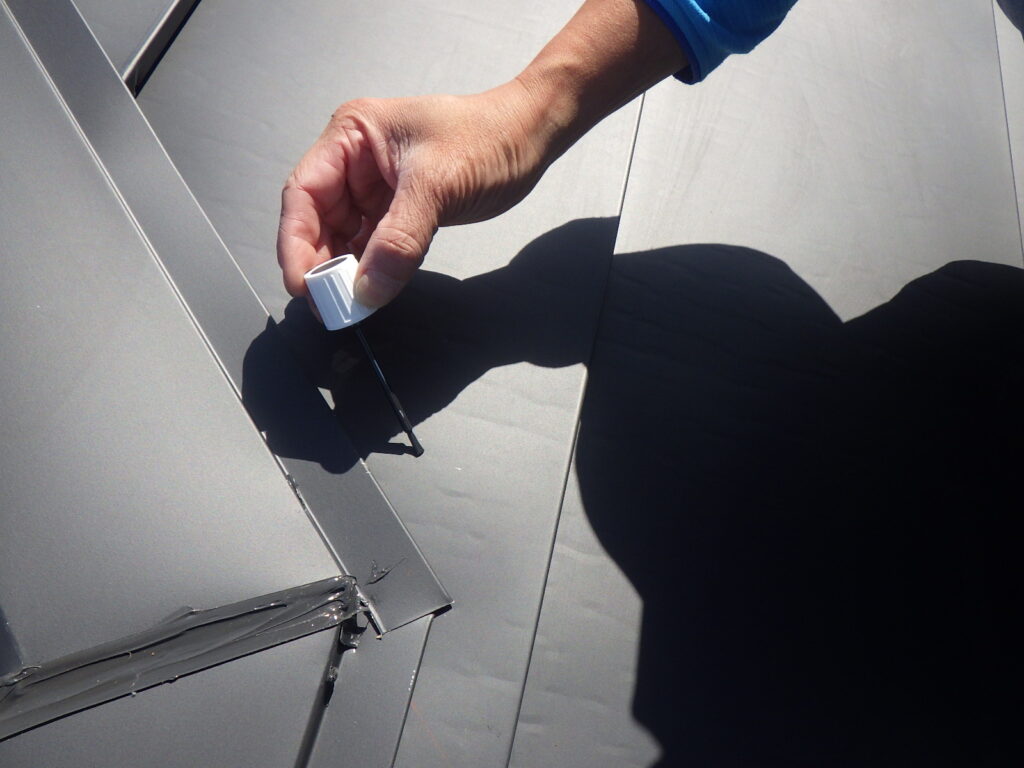 タッチップ中です