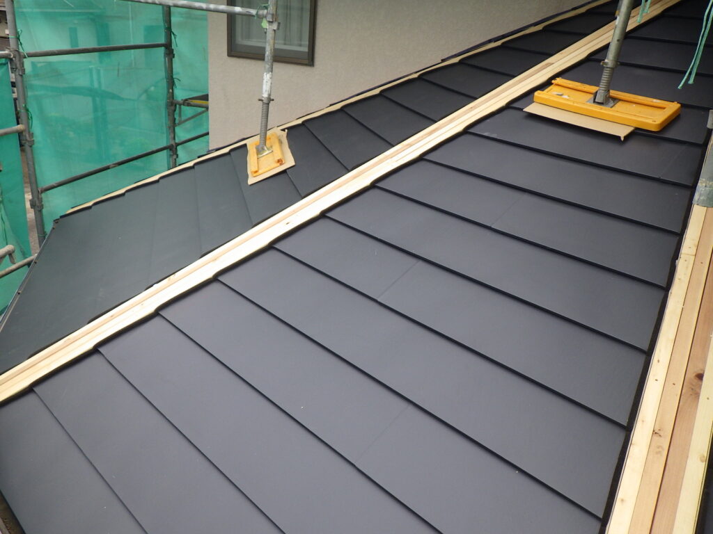 ケミカル面戸の貼り付け終了しました