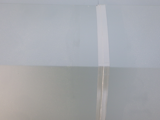 板金継ぎ目のシーリング終了です