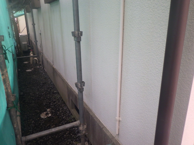 施工前の下段外壁です