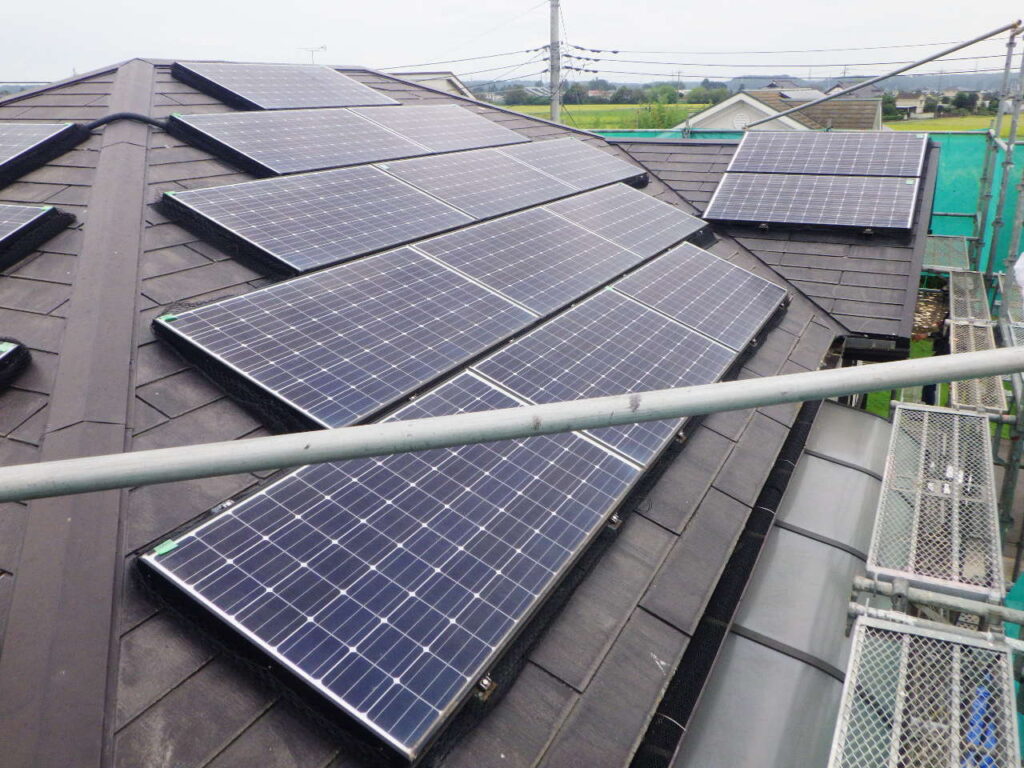 施工前の南面の状態です