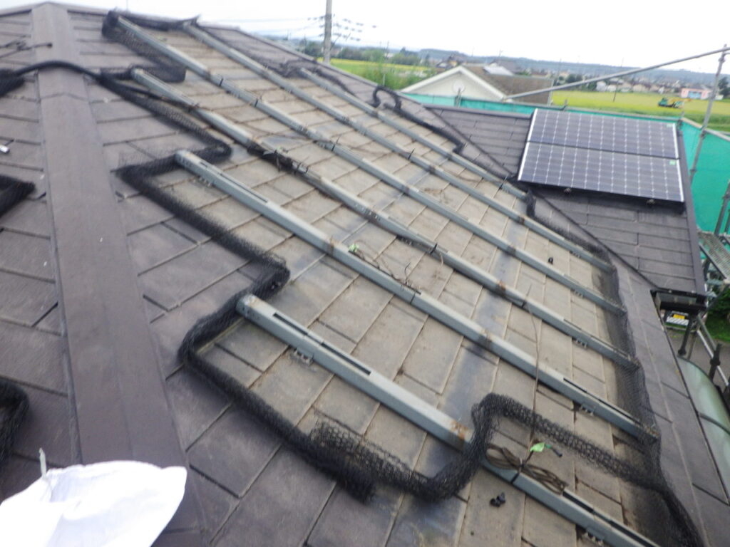 パネル撤去が終了しました