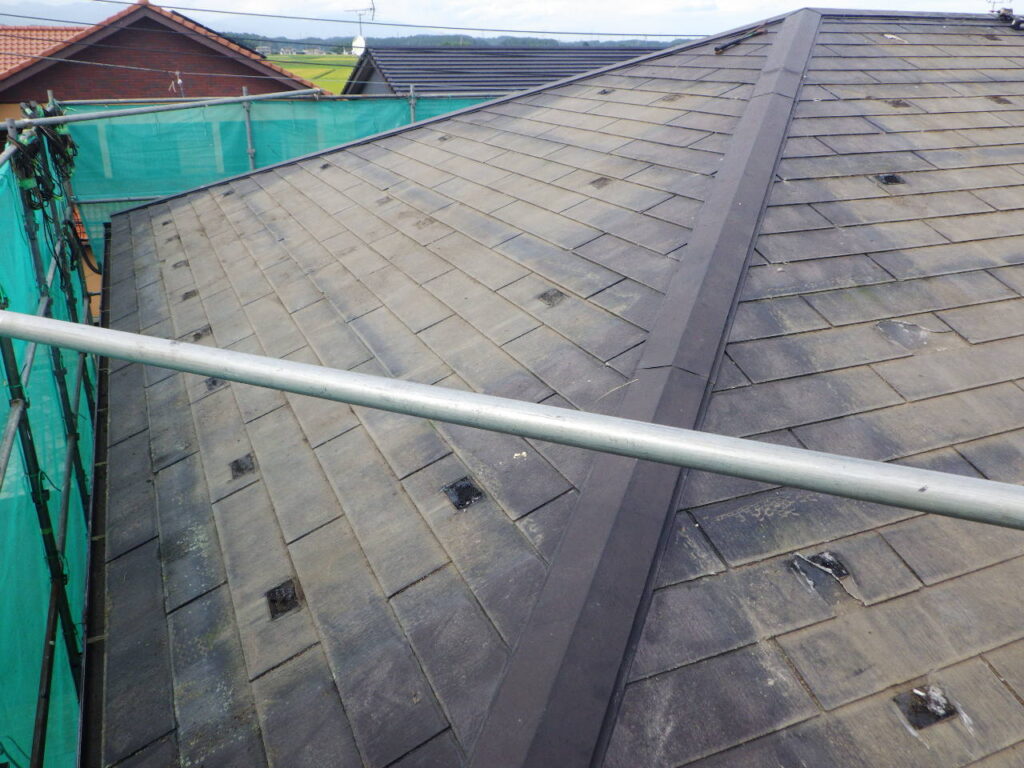 パネル取付金具の撤去終了です