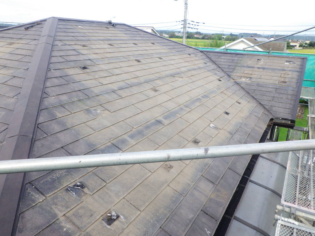 パネル取付金具の撤去終了です