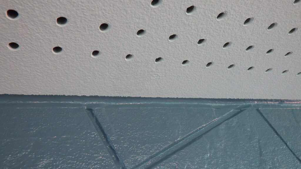 軒天補修終了です