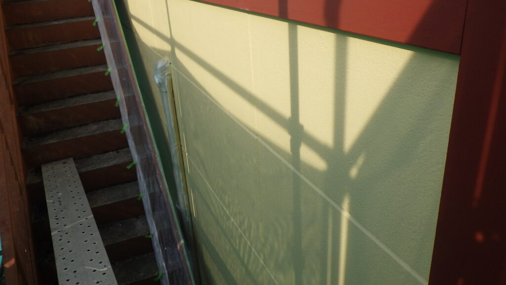 本日の施工後の状態です