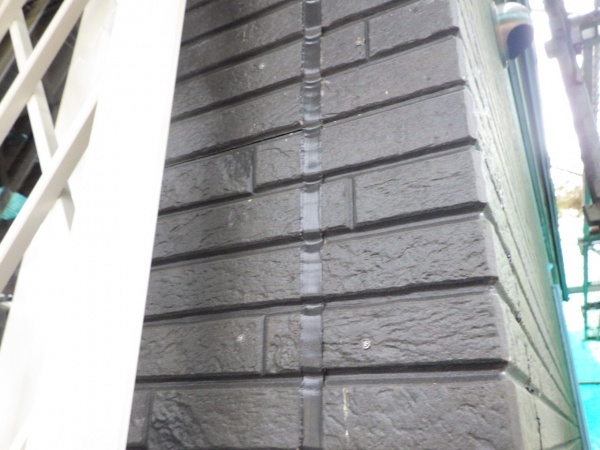 外壁目地打ち替えが終了です