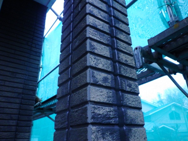 外壁目地打ち替えが終了です