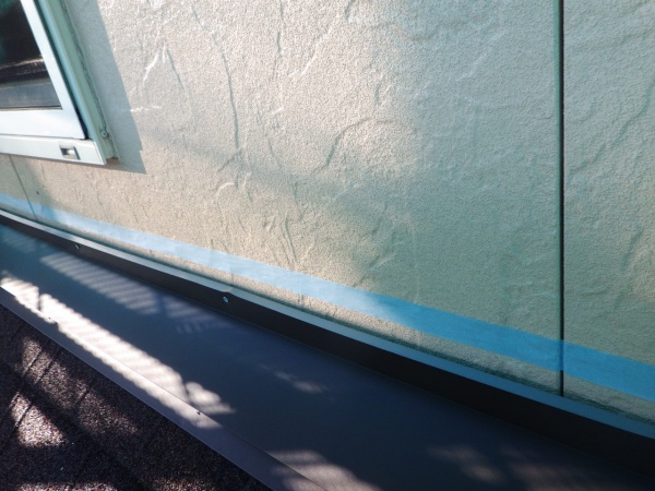 シーリング用の養生です