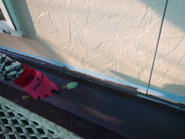 シーリング中です