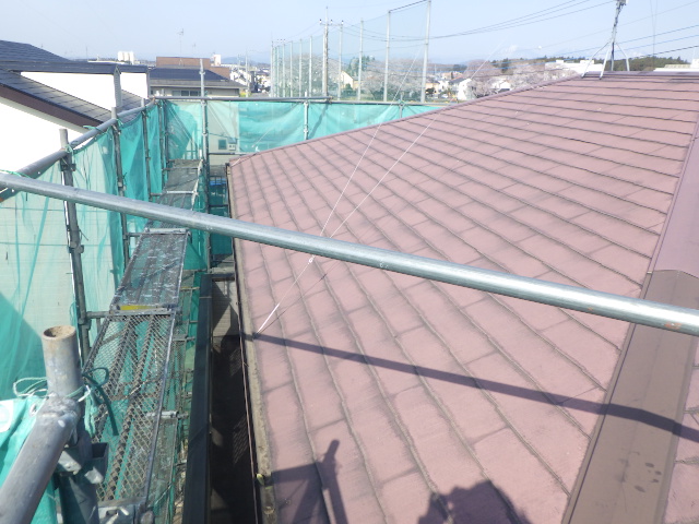 施工前の屋根の状態です