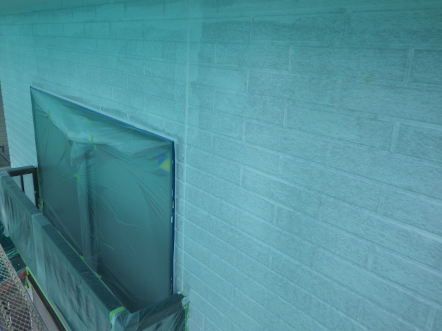 本日の施工後の状態です